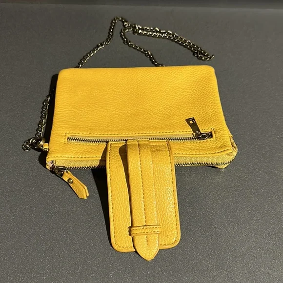 NEW! COS mustard yellow crossbody bag - Picture 4 of 6